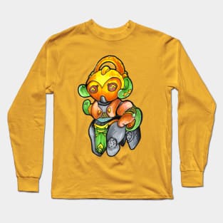 orisa overwatch chibi Long Sleeve T-Shirt